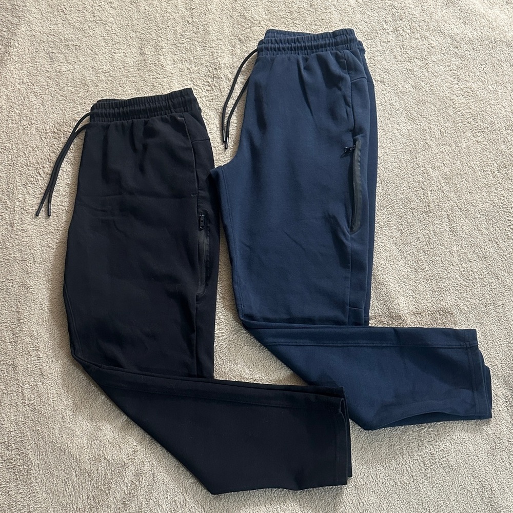 Old Navy Black and Navy Sweatpants